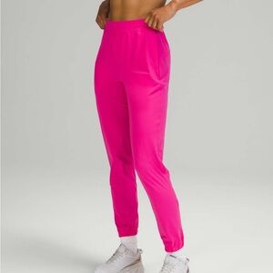 Lululemon Adapted State Sonic Pink High-Rise Jogger